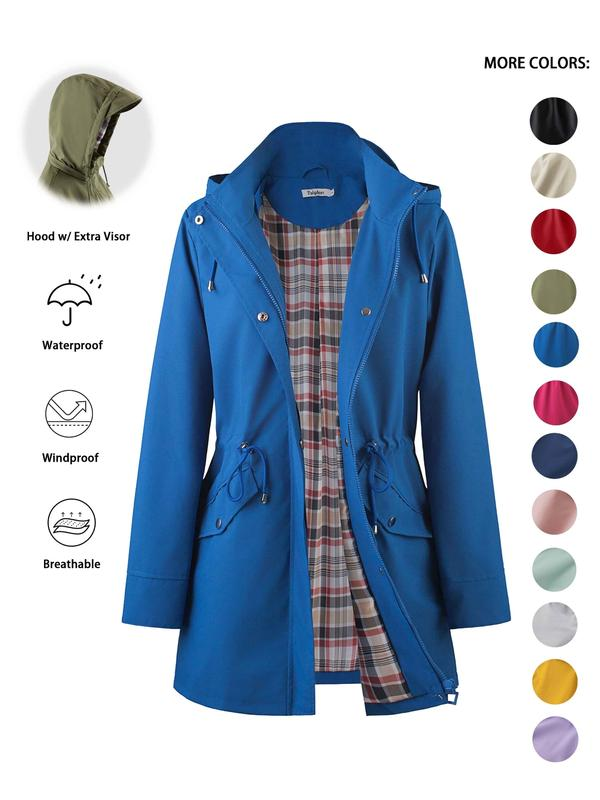 💖LAST DAY SALE 50% OFF🧥Women's Chic. Lightweight. Waterproof Jacket 🍃-Unleash Style and Durability in Any Storm!