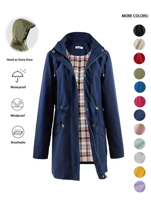 💖LAST DAY SALE 50% OFF🧥Women's Chic. Lightweight. Waterproof Jacket 🍃-Unleash Style and Durability in Any Storm!