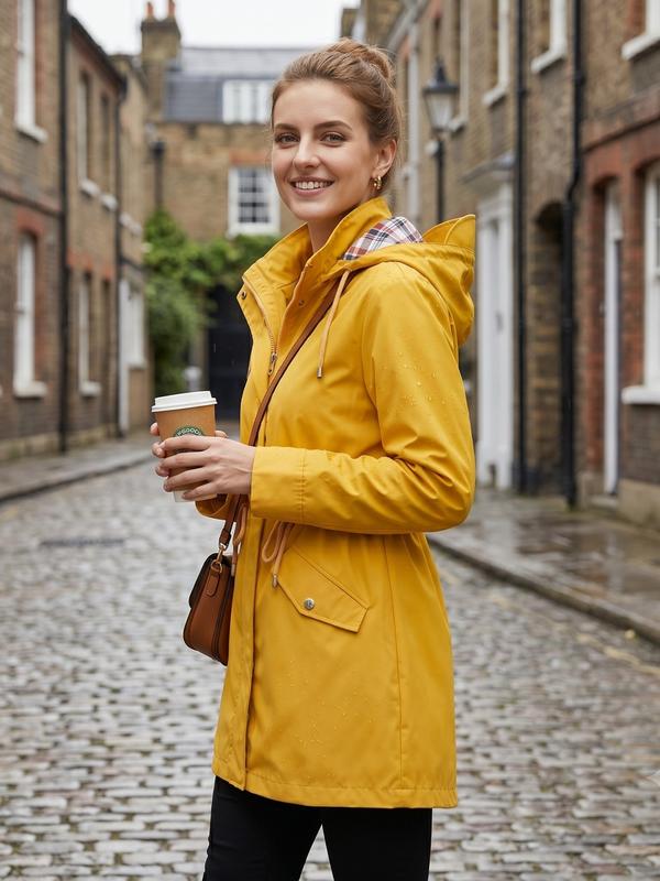 💖LAST DAY SALE 50% OFF🧥Women's Chic. Lightweight. Waterproof Jacket 🍃-Unleash Style and Durability in Any Storm!