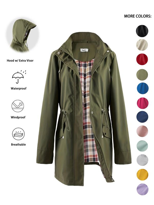 💖LAST DAY SALE 50% OFF🧥Women's Chic. Lightweight. Waterproof Jacket 🍃-Unleash Style and Durability in Any Storm!