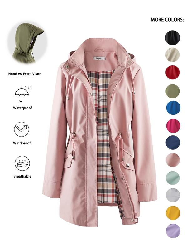 💖LAST DAY SALE 50% OFF🧥Women's Chic. Lightweight. Waterproof Jacket 🍃-Unleash Style and Durability in Any Storm!