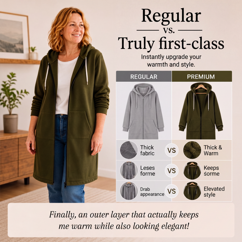 📢📢This Week's Special Price:$29.99!!🔥✨ Women's Zip-Up Fleece Hoodies